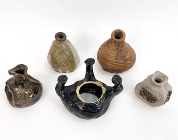 GROUPING OF STUDIO POTTERY