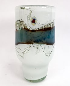 BOB PALUSKY STUDIO ART GLASS VASE