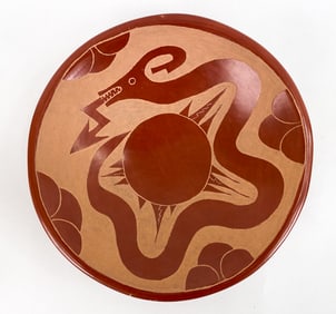 MARIA I. NARANJO SANTA CLARA PUEBLO POTTERY BOWL