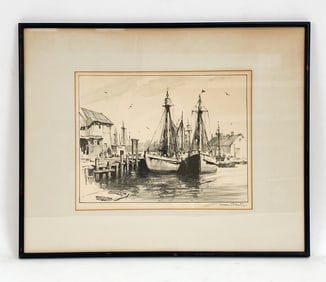 GORDON GRANT (AMERICAN 1875-1962) LITHOGRAPH