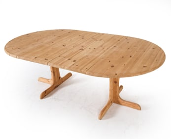 RAINER DAUMILLER PINE EXTENDING DINING TABLE
