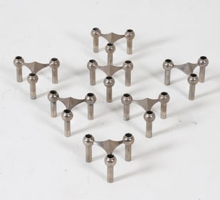 STOFF NAGEL BMF CANDLE HOLDERS C. 1970S