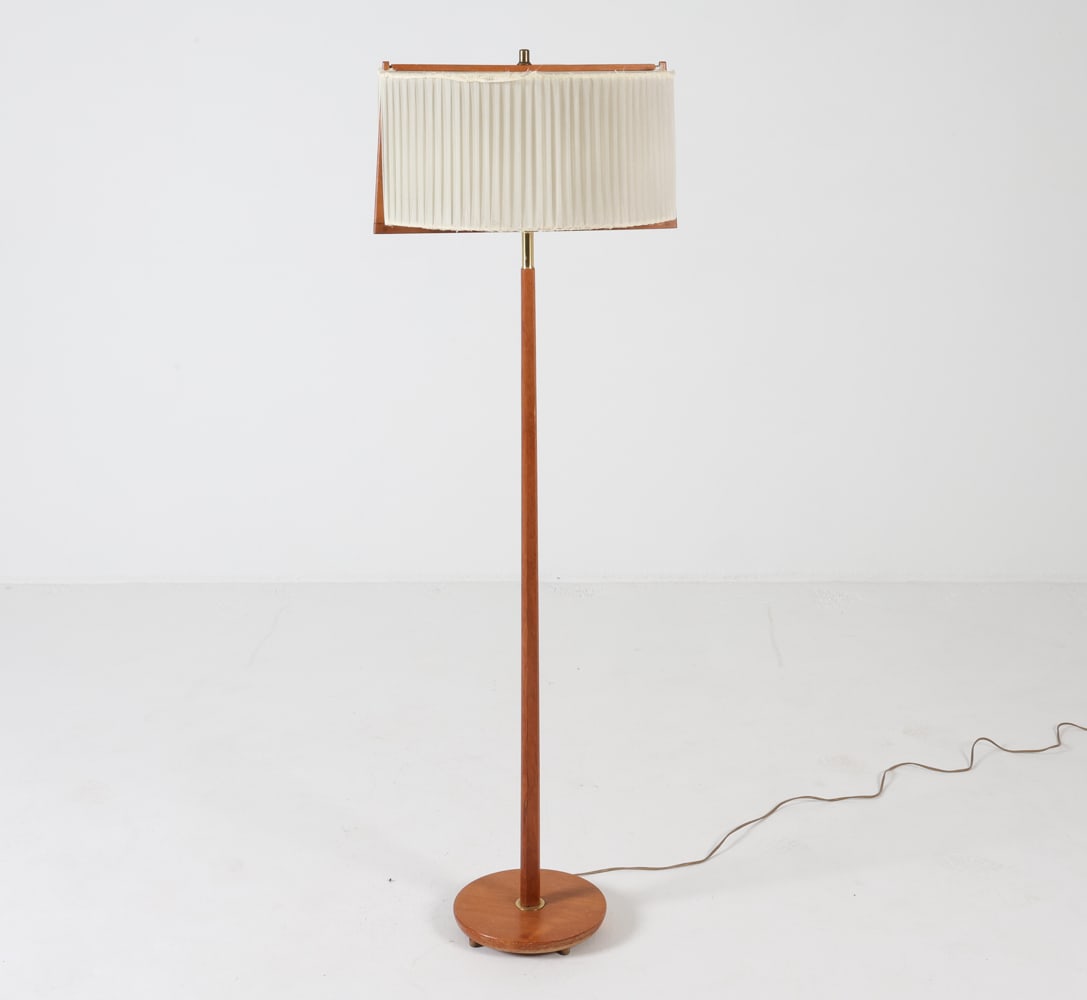 DANISH TEAK FLOOR LAMP C. 1960S (1 of 10)