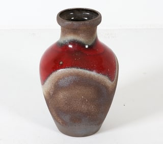 WEST GERMAN ART POTTERY VASE C. 1970S