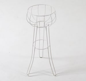 SWEDISH METAL WIRE PLANTER C. 1970S