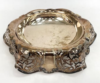 ANTIQUE BARBOUR SILVER CENTERPIECE BOWL