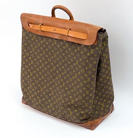 LOUIS VUITTON LARGE MONOGRAM STEAMER TRAVEL BAG