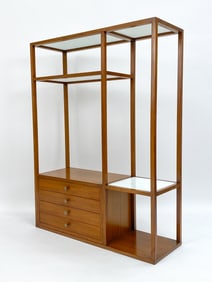 MID-CENTURY ETAGERE MANNER OF PAUL MCCOBB
