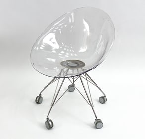 PHILIPPE STARCK & KARTELL EROS LUCITE CHAIR