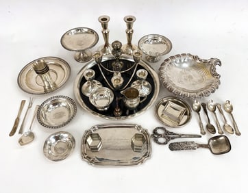 GROUPING OF STERLING SILVER