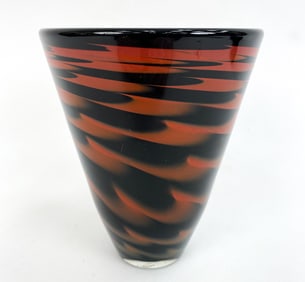 YOUNG & CONSTANTIN STUDIO GLASS VASE