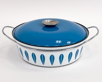 CATHERINE HOLM ENAMELWARE CASSEROLE DISH