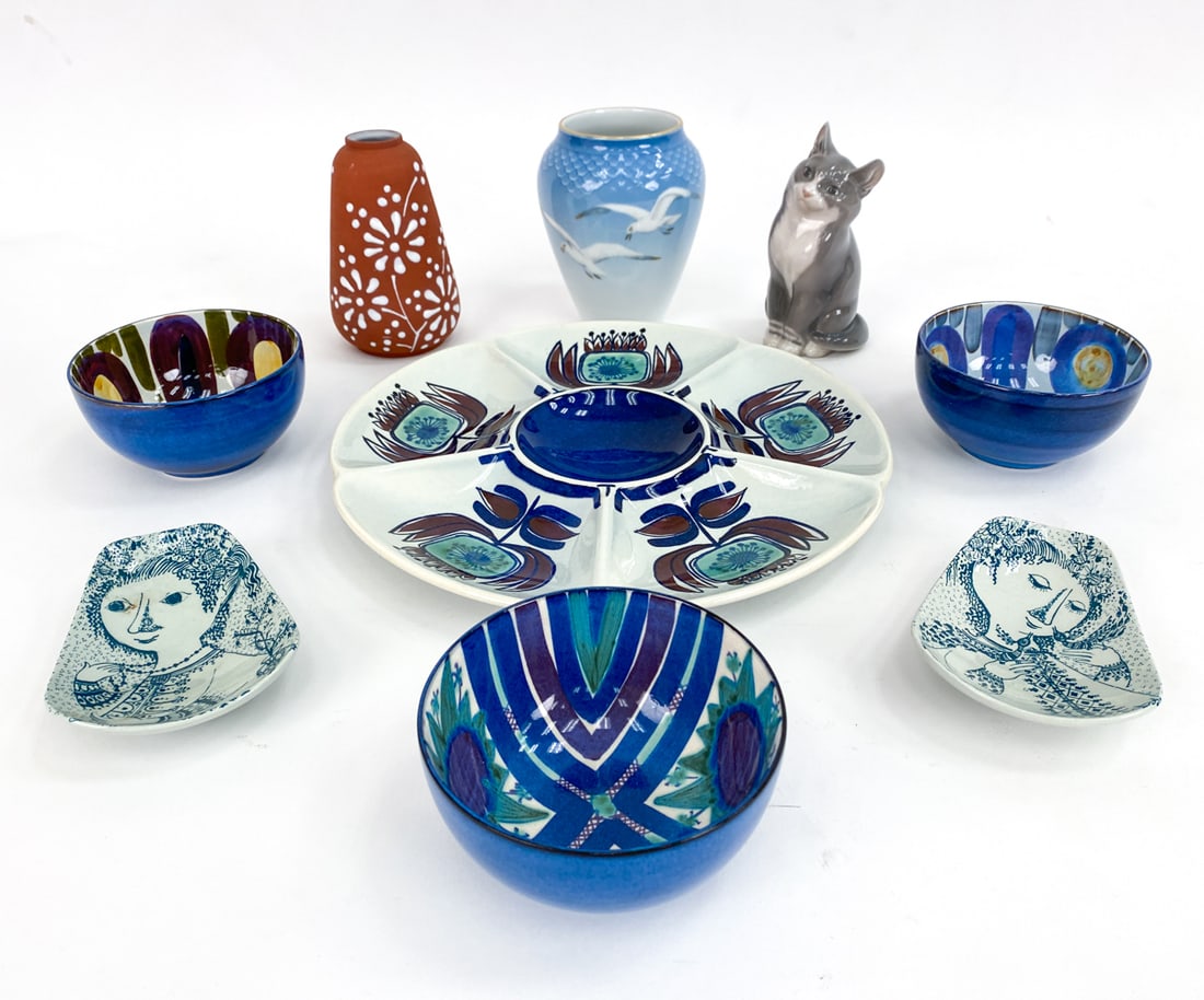 DANISH PORCELAIN GROUPING (1 of 20)