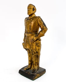 CAST IRON SCULPTURE OF ROBERT E. LEE