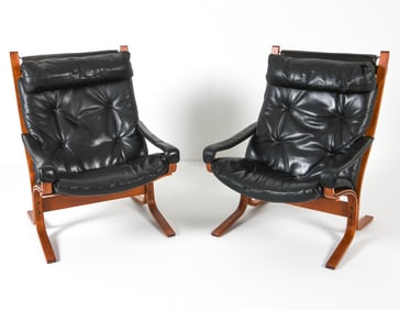 PAIR OF INGMAR RELLING 'SIESTA' HIGHBACK CHAIRS