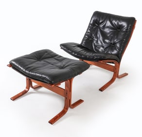INGMAR RELLING 'SIESTA' CHAIR & OTTOMAN