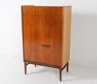 FRANTISEK MEZULANIK WALNUT CABINET C. 1960S