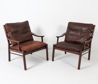 PAIR OF DANISH FARSTRUP "CASA" LOUNGE CHAIRS