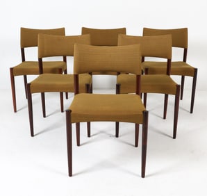 LARSEN & MADSEN DANISH ROSEWOOD DINING CHAIRS