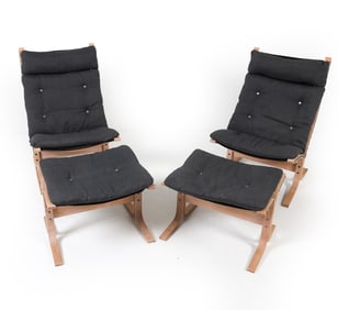 PAIR INGMAR RELLING SIESTA LOUNGE CHAIRS