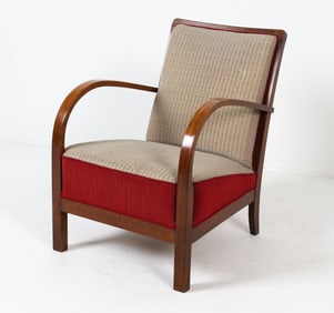 ALFRED CHRISTENSEN SLAGELSE DANISH LOUNGE CHAIR