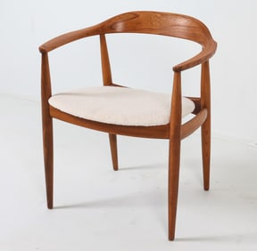 ARNE HOVMAND-OLSEN FOR N. EILERSEN TEAK ARMCHAIR
