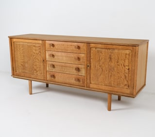 MID-CENTURY DANISH OAK SIDEBOARD C. 1960S