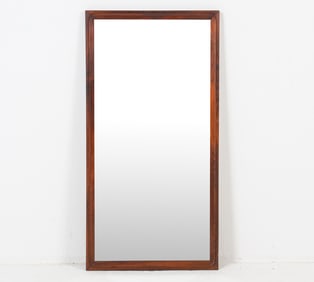 MID-CENTURY DANISH ROSEWOOD WALL MIRROR C. 1960S