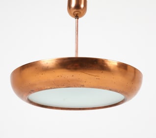 JOSEF HARUK BAUHAUS COPPER PENDANT LIGHT