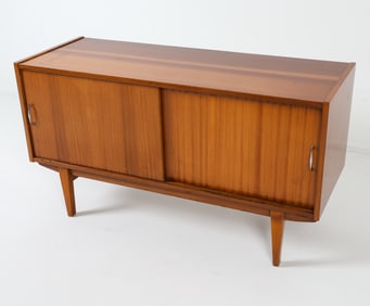 MID-CENTURY DANISH TEAK SIDEBOARD CABINET C. 1960S