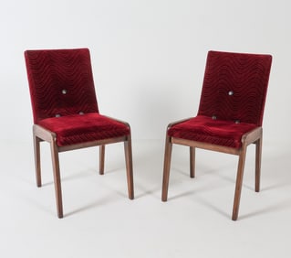 PAIR JOZEF CHIEROWSKI MODEL 200-125 CHAIRS