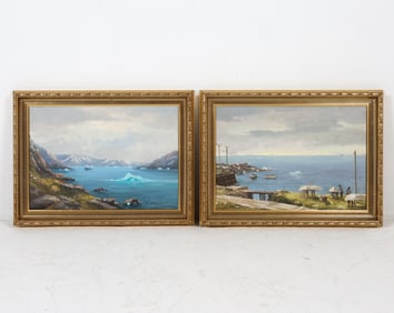 EINAR THORBJORN (DANISH 1911-1985) LANDSCAPES