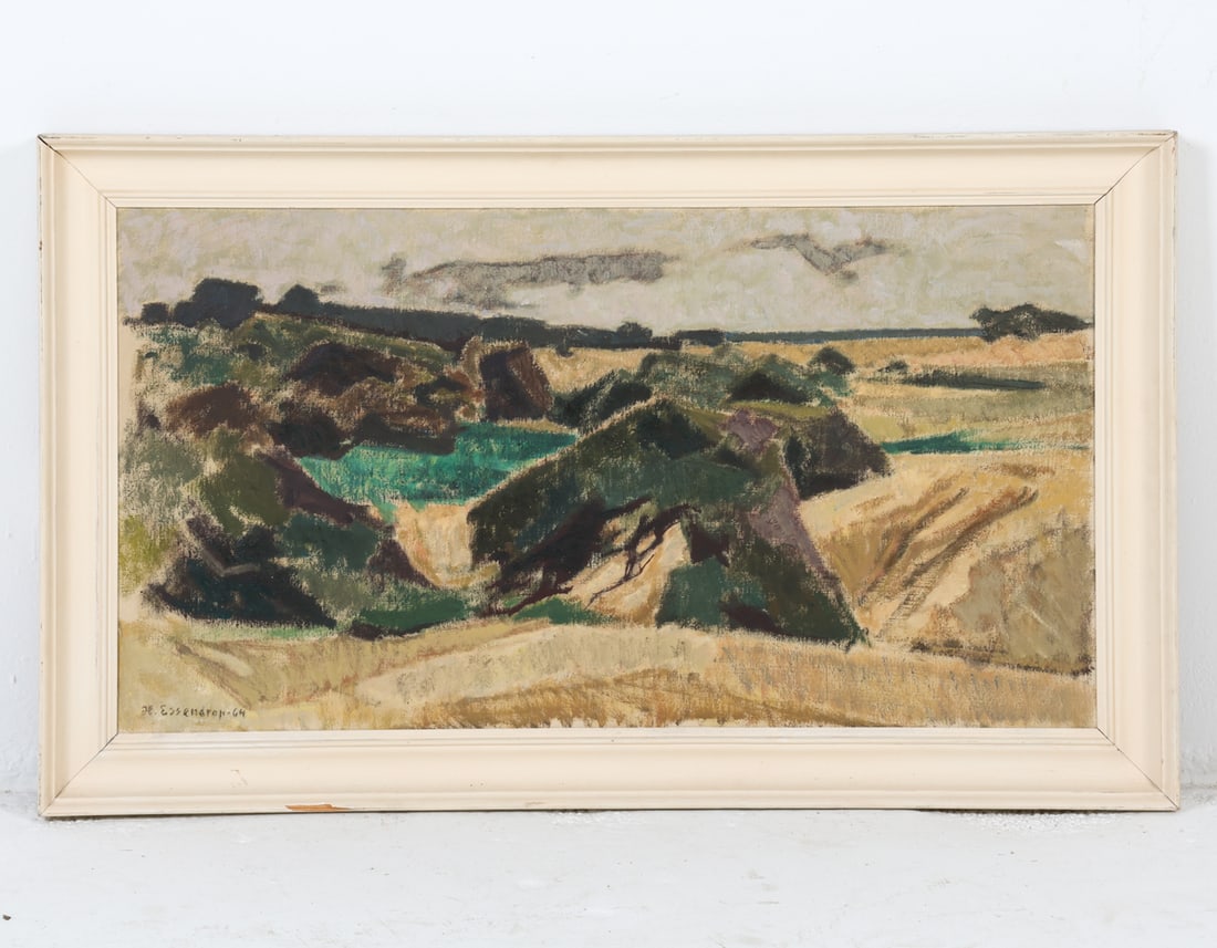 20TH C. DANISH IMPRESSIONIST LANDSCAPE PAINTING (1 of 9)