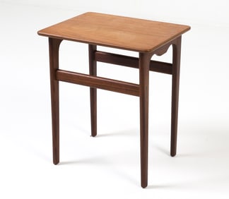 DANISH TEAK SIDE TABLE C. 1960S