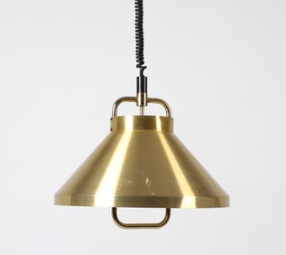 JO HAMMERBORG FOR FOG & MORUP BRASS PENDANT LIGHT