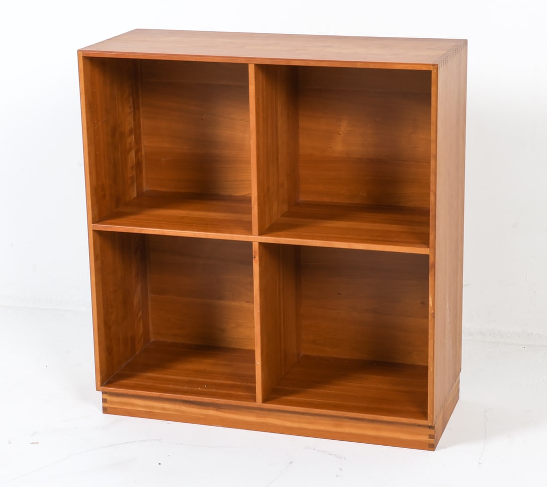 MID-CENTURY DANISH BOX DOVETAIL BOOKCASE C. 1960S (1 of 14)