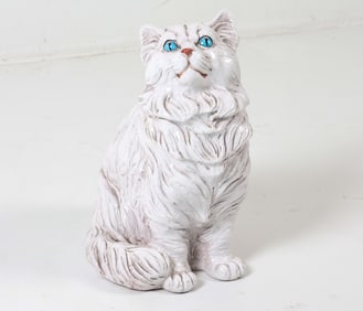 MID-CENTURY ITALIAN CERAMIC CAT