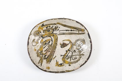 DANISH CERAMIC CHARGER C. 1970S