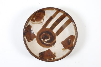 AXELLA DANISH CERAMIC CHARGER BOWL C. 1970S