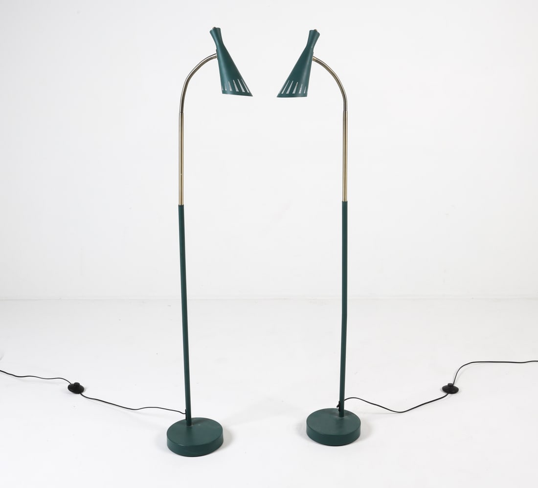 PAIR OF ANETA SWEDISH FLOOR LAMPS C. 1960S (1 of 11)