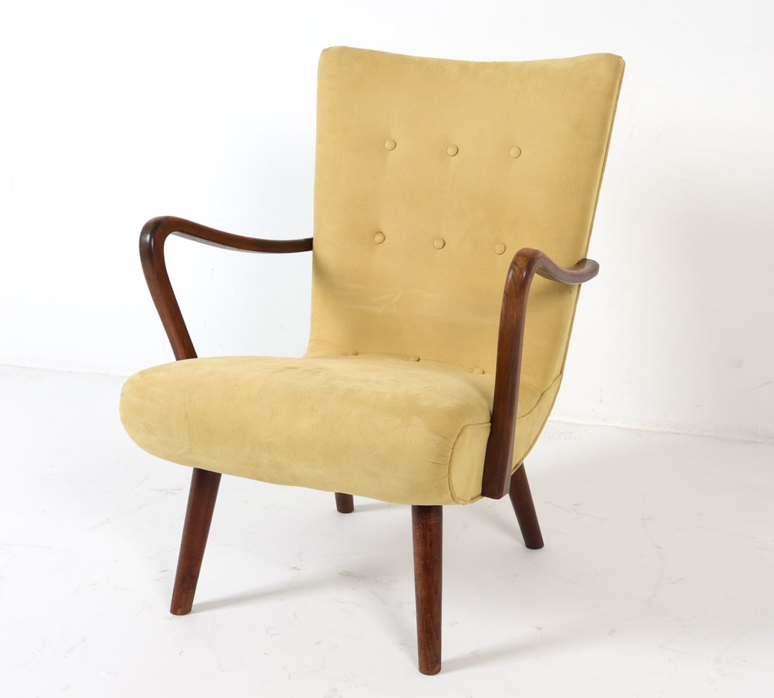 CHRISTENSEN STYLE DANISH LOUNGE CHAIR C. 1960S (1 of 18)