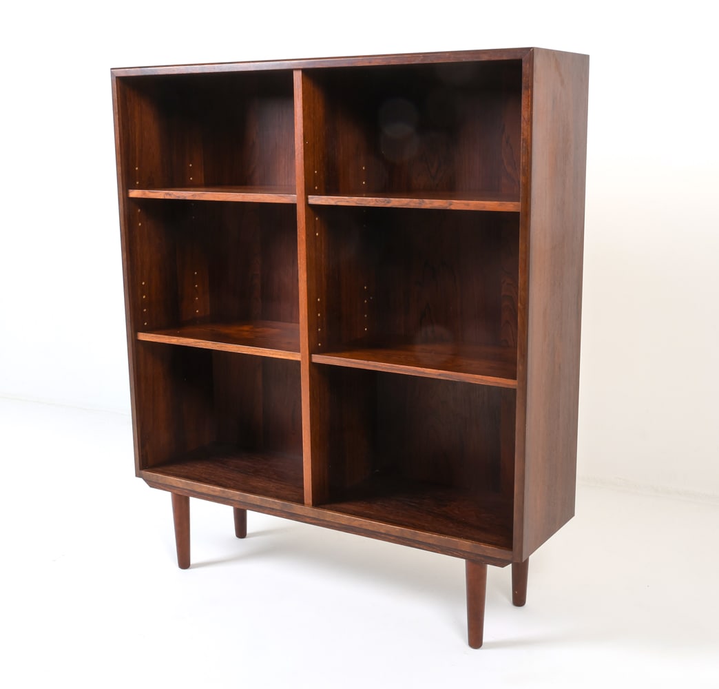 MID-CENTURY DANISH ROSEWOOD BOOKCASE C. 1960S (1 of 14)