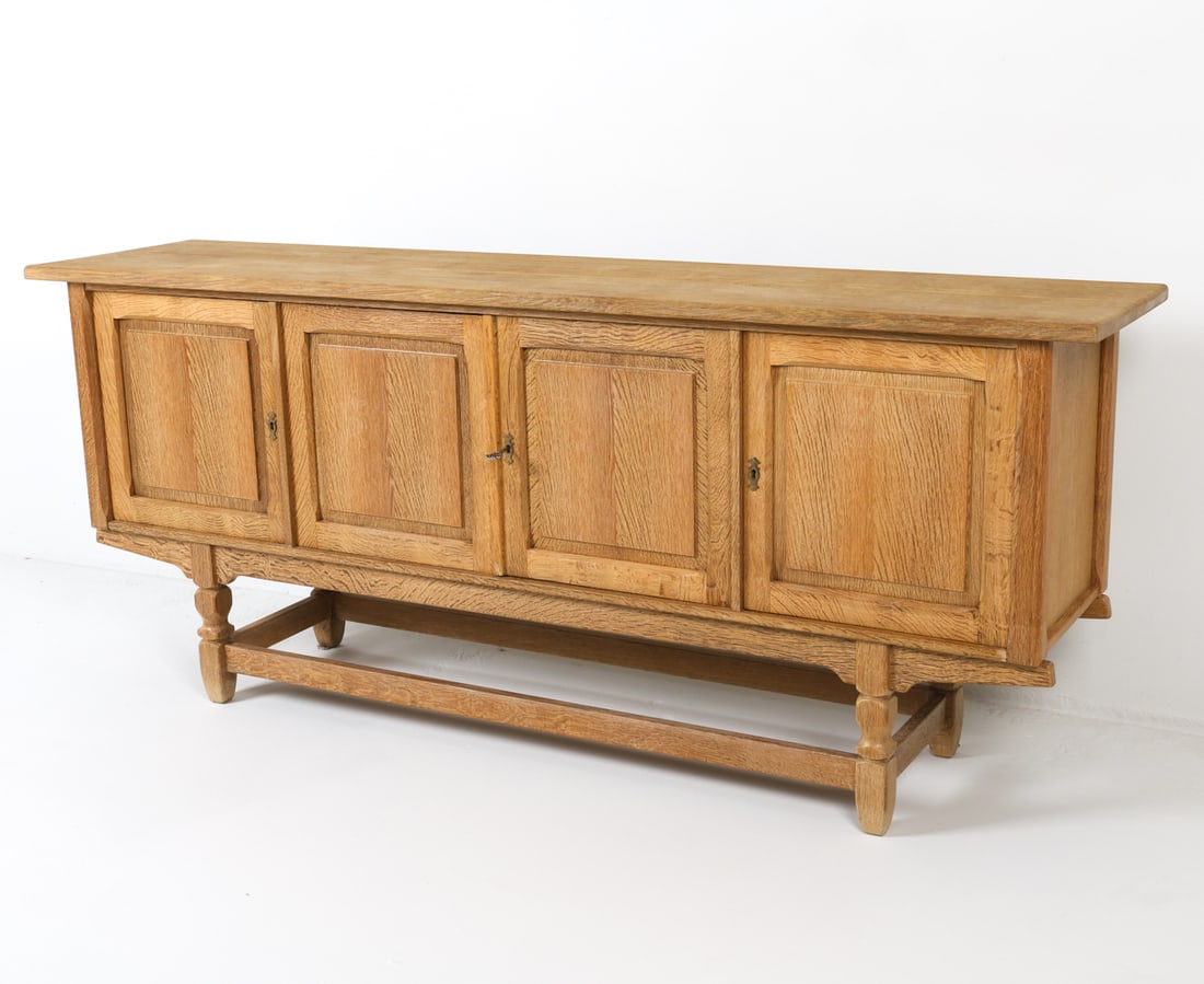 HENNING KJAERNULF DANISH OAK SIDEBOARD C. 1970S