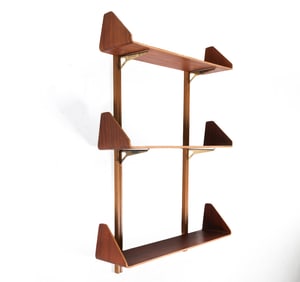 ATTR. BENDER MADSEN WALL SHELVES C. 1960S