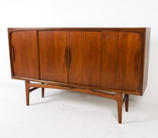 MID-CENTURY DANISH TEAK SIDEBOARD C. 1970S