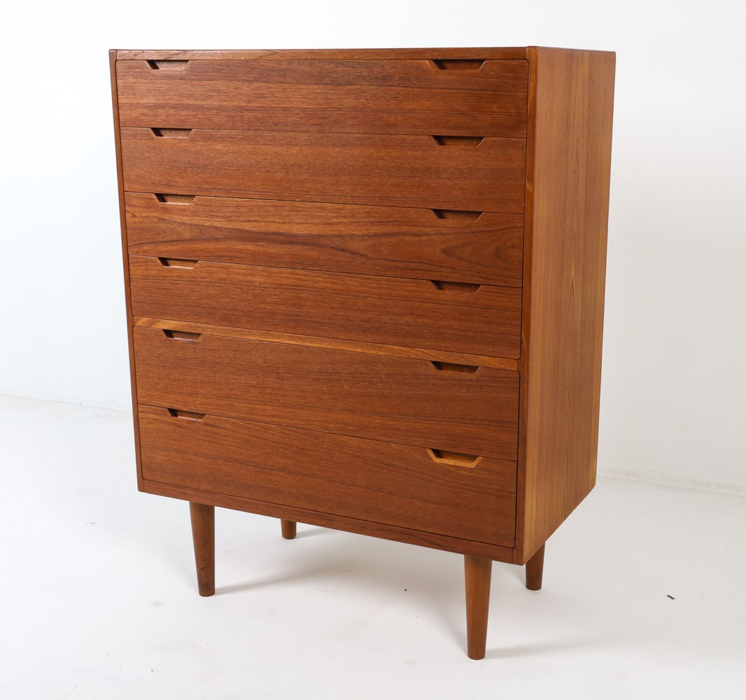 SVEND LANGKILDE DANISH TEAK CHEST C. 1960S (1 of 16)