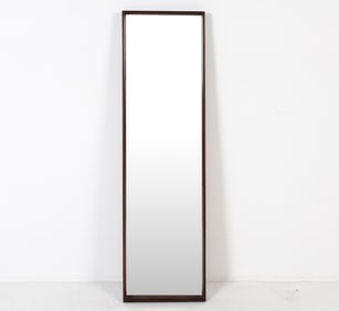 JANSEN SPEJLE ROSEWOOD WALL MIRROR C. 1960S
