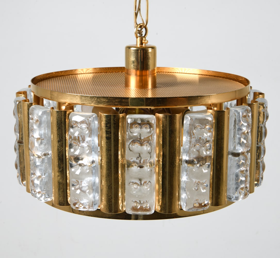 CARL FAGERLUND FOR ORREFORS PENDANT LIGHT C. 1970S (1 of 10)