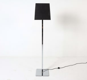 CONTARDI TONDA ITALIAN CHROME FLOOR LAMP