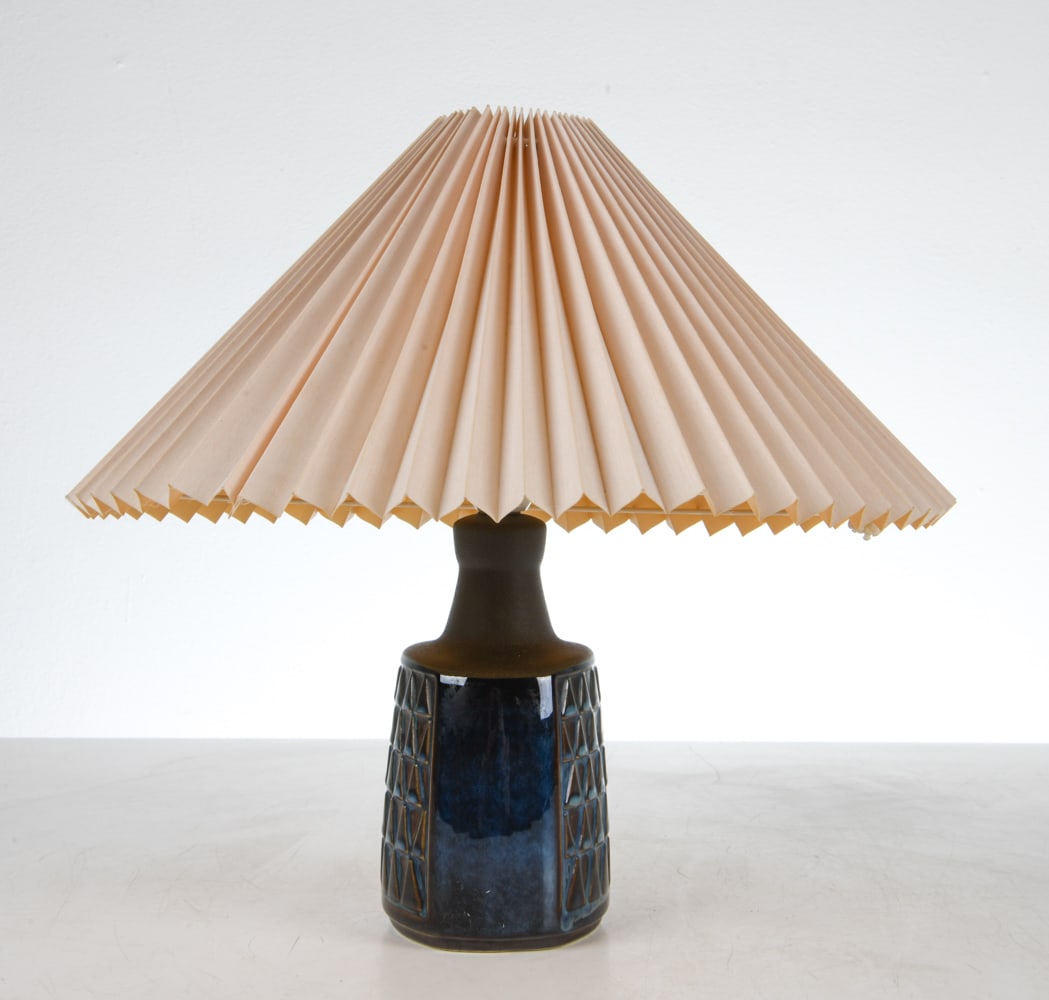 SOHOLM DANISH CERAMIC TABLE LAMP C. 1960'S (1 of 12)